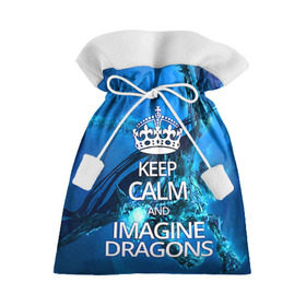 Подарочный 3D мешок с принтом Imagine Dragons в Курске, 100% полиэстер | Размер: 29*39 см | Тематика изображения на принте: imagine dragons