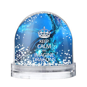 Снежный шар с принтом Imagine Dragons в Курске, Пластик | Изображение внутри шара печатается на глянцевой фотобумаге с двух сторон | imagine dragons