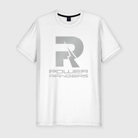 Мужская футболка премиум с принтом Power Rangers в Курске, 92% хлопок, 8% лайкра | приталенный силуэт, круглый вырез ворота, длина до линии бедра, короткий рукав | Тематика изображения на принте: dota2 | international | power | rangers | игры