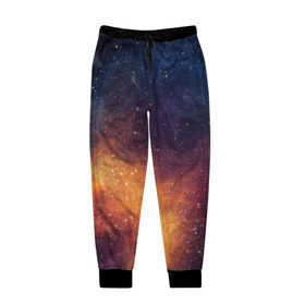 Мужские брюки 3D с принтом Космос в Курске, 100% полиэстер | манжеты по низу, эластичный пояс регулируется шнурком, по бокам два кармана без застежек, внутренняя часть кармана из мелкой сетки | астрономия | космос