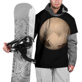 Накидка на куртку 3D с принтом Плутон в Курске, 100% полиэстер |  | космос | планета | плутон