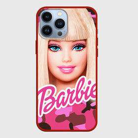 Чехол для iPhone 13 Pro Max с принтом Барби в Курске,  |  | Тематика изображения на принте: swag | барки | девушкам | камуфляж | свэг