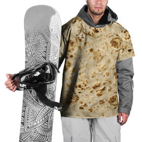Накидка на куртку 3D с принтом Лаваш в Курске, 100% полиэстер |  | Тематика изображения на принте: еда | лаваш | прикол | прикольные | хлеб