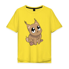 Мужская футболка хлопок Oversize с принтом Squirrel в Курске, 100% хлопок | свободный крой, круглый ворот, “спинка” длиннее передней части | 