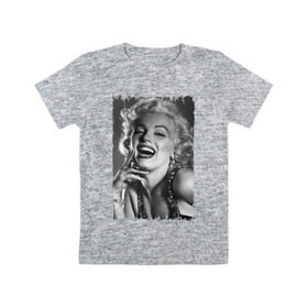 Детская футболка хлопок с принтом Marilyn Monroe в Курске, 100% хлопок | круглый вырез горловины, полуприлегающий силуэт, длина до линии бедер | marilyn monroe | актриса | мэрилин монро | певица