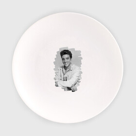 Тарелка с принтом Elvis Presley в Курске, фарфор | диаметр - 210 мм
диаметр для нанесения принта - 120 мм | Тематика изображения на принте: elvis presley | король | рок н ролл | элвис пресли
