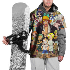 Накидка на куртку 3D с принтом One Piece в Курске, 100% полиэстер |  | anime | one piece | аниме | ван пис