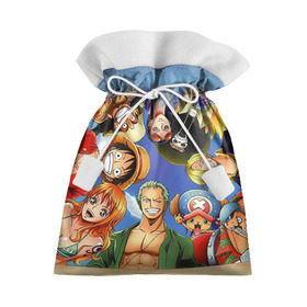 Подарочный 3D мешок с принтом One Piece в Курске, 100% полиэстер | Размер: 29*39 см | Тематика изображения на принте: anime | one piece | аниме | ван пис