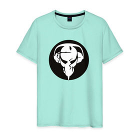 Мужская футболка хлопок с принтом Pirate в Курске, 100% хлопок | прямой крой, круглый вырез горловины, длина до линии бедер, слегка спущенное плечо. | dnb | jungle | пиратская станция