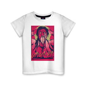 Детская футболка хлопок с принтом Hotline miami 2 (The Son) в Курске, 100% хлопок | круглый вырез горловины, полуприлегающий силуэт, длина до линии бедер | Тематика изображения на принте: hotline miami