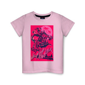 Детская футболка хлопок с принтом Hotline miami 2 (Fans_Mark) в Курске, 100% хлопок | круглый вырез горловины, полуприлегающий силуэт, длина до линии бедер | hotline miami