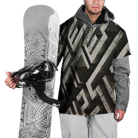 Накидка на куртку 3D с принтом Бегущий в лабиринте в Курске, 100% полиэстер |  | Тематика изображения на принте: the maze runner | бегущий в лабиринте