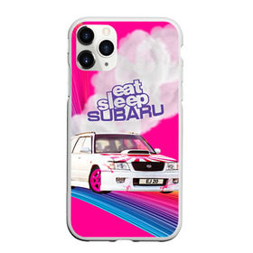 Чехол для iPhone 11 Pro матовый с принтом Subaru в Курске, Силикон |  | drag | eat | ej20 | forester | jdm | rainbow | sf5 | sleep | subaru | субару | супердрифтбитва | форестер