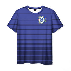 Мужская футболка 3D с принтом Chelsea Drogba в Курске, 100% полиэфир | прямой крой, круглый вырез горловины, длина до линии бедер | chelsea | drogba | football | фк | футбол | челси