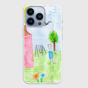 Чехол для iPhone 13 Pro с принтом Детские рисунки в Курске,  |  | Тематика изображения на принте: dg | габбана | детский | дольче | карандаш | картина | мода | рисунок