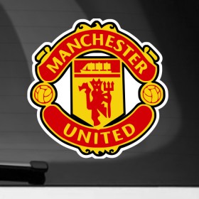 Наклейка на автомобиль с принтом Манчестер Юнайтед в Курске, ПВХ |  | manchester united | игра | манчестер юнайтед | спорт | футбол