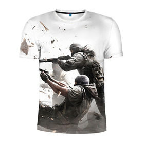 Мужская футболка 3D спортивная с принтом Rainbow Six Siege в Курске, 100% полиэстер с улучшенными характеристиками | приталенный силуэт, круглая горловина, широкие плечи, сужается к линии бедра | rainbow six siege | игры