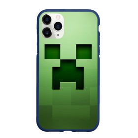 Чехол для iPhone 11 Pro матовый с принтом Minecraft в Курске, Силикон |  | 