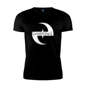 Мужская футболка премиум с принтом Evanescence в Курске, 92% хлопок, 8% лайкра | приталенный силуэт, круглый вырез ворота, длина до линии бедра, короткий рукав | evanescence | эванесенс