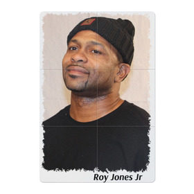 Магнитный плакат 2Х3 с принтом Рой Джонс младший в Курске, Полимерный материал с магнитным слоем | 6 деталей размером 9*9 см | roy jones jr | бокс | рой джонс младший | чемпион