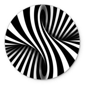 Коврик круглый с принтом Оптические иллюзии в Курске, резина и полиэстер | круглая форма, изображение наносится на всю лицевую часть | глюк | иллюзия | мем | оптика | орнамент | узор