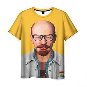 Мужская футболка 3D с принтом Ленин хипстер в Курске, 100% полиэфир | прямой крой, круглый вырез горловины, длина до линии бедер | Тематика изображения на принте: lenin | ильич | ленин | ретро | ссср | товарищ | хипстер