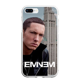 Чехол для iPhone 7Plus/8 Plus матовый с принтом Eminem в Курске, Силикон | Область печати: задняя сторона чехла, без боковых панелей | eminem | music | rap | музыка | реп | эминем