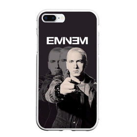 Чехол для iPhone 7Plus/8 Plus матовый с принтом Eminem в Курске, Силикон | Область печати: задняя сторона чехла, без боковых панелей | eminem | music | rap | музыка | реп | эминем