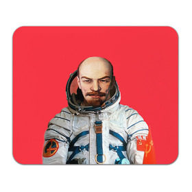 Коврик прямоугольный с принтом Ленин космонавт в Курске, натуральный каучук | размер 230 х 185 мм; запечатка лицевой стороны | lenin | ильич | космонавт | космос | ленин | ретро | ссср | товарищ