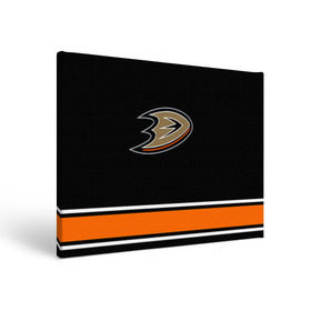 Холст прямоугольный с принтом Anaheim Ducks Selanne в Курске, 100% ПВХ |  | Тематика изображения на принте: anaheim ducks selanne | nhl | спорт | хоккей