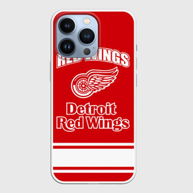 Чехол для iPhone 13 Pro с принтом Detroit red wings в Курске,  |  | detroit red wings | nhl | спорт | хоккей