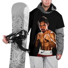 Накидка на куртку 3D с принтом Менни Пакьяо в Курске, 100% полиэстер |  | boxing | manny | pacquiao | бокс | боксер | знаменитость | мэнни | мэнни пакьяо | спорт