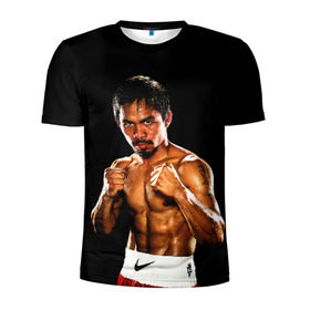Мужская футболка 3D спортивная с принтом Менни Пакьяо в Курске, 100% полиэстер с улучшенными характеристиками | приталенный силуэт, круглая горловина, широкие плечи, сужается к линии бедра | boxing | manny | pacquiao | бокс | боксер | знаменитость | мэнни | мэнни пакьяо | спорт