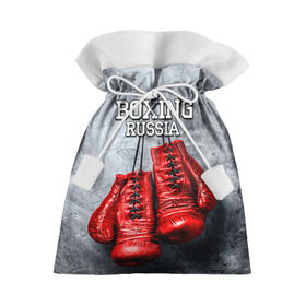 Подарочный 3D мешок с принтом Boxing в Курске, 100% полиэстер | Размер: 29*39 см | Тематика изображения на принте: boxing | boxing russia | бокс | боксер | перчатки