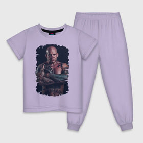 Детская пижама хлопок с принтом Jeff Monson (MMA) в Курске, 100% хлопок |  брюки и футболка прямого кроя, без карманов, на брюках мягкая резинка на поясе и по низу штанин
 | ufc
