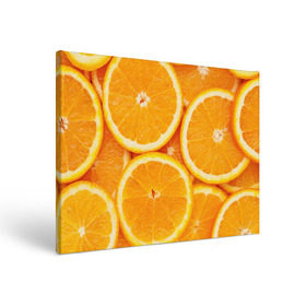 Холст прямоугольный с принтом Апельсин в Курске, 100% ПВХ |  | апельсин | еда | лимон | фрукт
