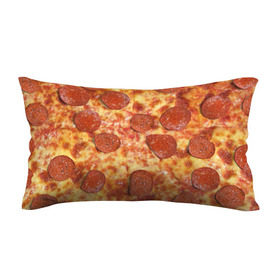 Подушка 3D антистресс с принтом Пицца в Курске, наволочка — 100% полиэстер, наполнитель — вспененный полистирол | состоит из подушки и наволочки на молнии | pizza | еда | пицца | фастфуд