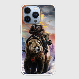 Чехол для iPhone 13 Pro с принтом Медведь в Курске,  |  | лес | медведь | мишка | патриот | россия | я русский