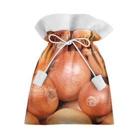 Подарочный 3D мешок с принтом Лук-лучок в Курске, 100% полиэстер | Размер: 29*39 см | золотая | лук | луковица | лучок | опарин | ургант | эхлуклучок
