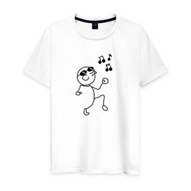 Мужская футболка хлопок с принтом Haters gonna hate... в Курске, 100% хлопок | прямой крой, круглый вырез горловины, длина до линии бедер, слегка спущенное плечо. | memes | troll face | мемы | троллфейс