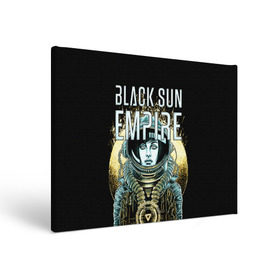 Холст прямоугольный с принтом Black Sun Empire в Курске, 100% ПВХ |  | empire