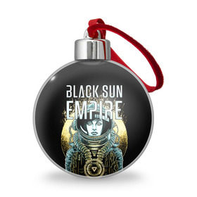 Ёлочный шар с принтом Black Sun Empire в Курске, Пластик | Диаметр: 77 мм | empire