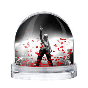 Водяной шар с принтом Slipknot в Курске, Пластик | Изображение внутри шара печатается на глянцевой фотобумаге с двух сторон | music | rock | slipknot | музыка | рок | слипкнот