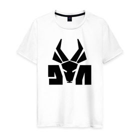 Мужская футболка хлопок с принтом Die Antwoord в Курске, 100% хлопок | прямой крой, круглый вырез горловины, длина до линии бедер, слегка спущенное плечо. | 