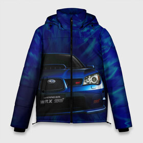 Мужская зимняя куртка 3D с принтом Subaru в Курске, верх — 100% полиэстер; подкладка — 100% полиэстер; утеплитель — 100% полиэстер | длина ниже бедра, свободный силуэт Оверсайз. Есть воротник-стойка, отстегивающийся капюшон и ветрозащитная планка. 

Боковые карманы с листочкой на кнопках и внутренний карман на молнии. | Тематика изображения на принте: impreza | jdm | sti | subaru | wrx