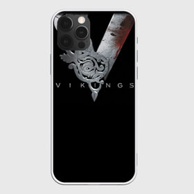 Чехол для iPhone 12 Pro Max с принтом Эмблема Викингов в Курске, Силикон |  | vikings | вальхалла | викинги | лого | рагнар лодброк | сериалы | эмблема