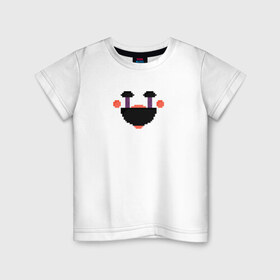 Детская футболка хлопок с принтом Five nights at Freddy`s Puppet в Курске, 100% хлопок | круглый вырез горловины, полуприлегающий силуэт, длина до линии бедер | фнаф