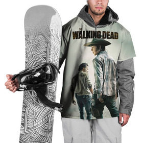 Накидка на куртку 3D с принтом The Walking Dead в Курске, 100% полиэстер |  | Тематика изображения на принте: зомби