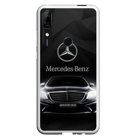 Чехол для Honor P Smart Z с принтом Mercedes в Курске, Силикон | Область печати: задняя сторона чехла, без боковых панелей | amg | benz | mercedes | бенс | бенц | мерседес