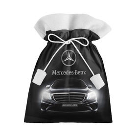 Подарочный 3D мешок с принтом Mercedes в Курске, 100% полиэстер | Размер: 29*39 см | Тематика изображения на принте: amg | benz | mercedes | бенс | бенц | мерседес